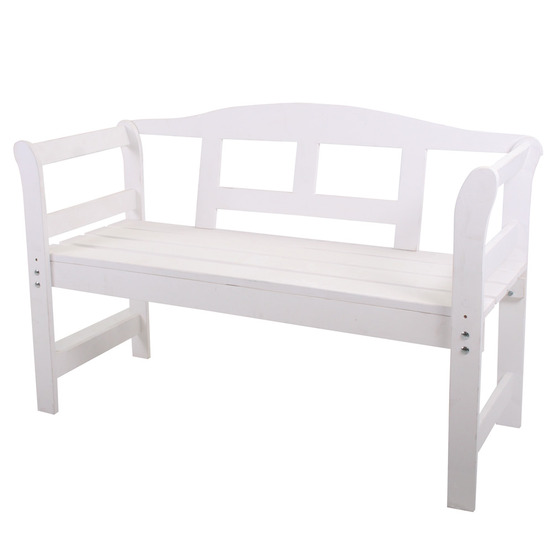 Banc de jardin sens-line friesen - bois - blanc