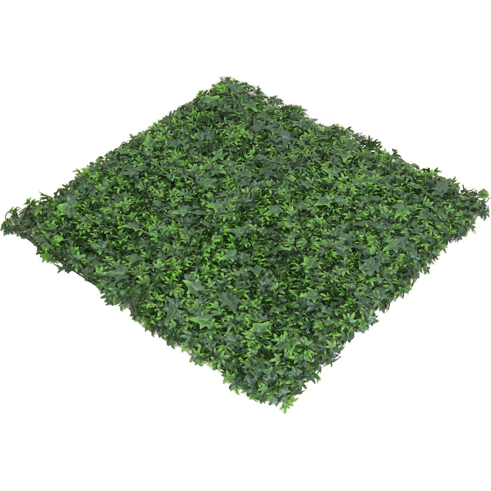 Feuillage artificiel 1 m x 1 m lierre vert