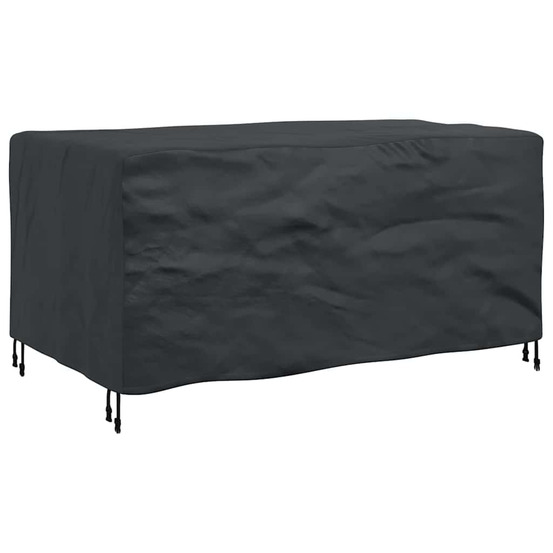 Housse pour mobilier d'extérieur noir 160 x 100 x 70 cm 600d
