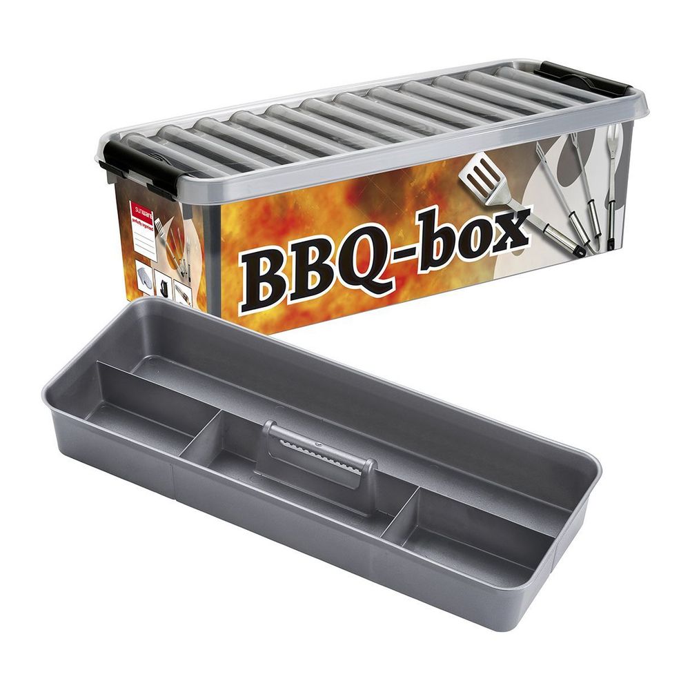 Boite q-line bbq-box avec insert compartimenté