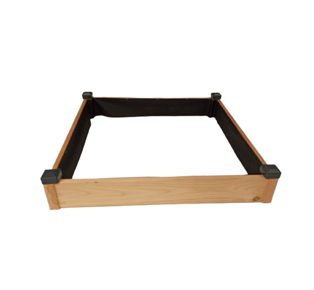 Carré potager bois Douglas PREMIUM - l82 x l82 x h14