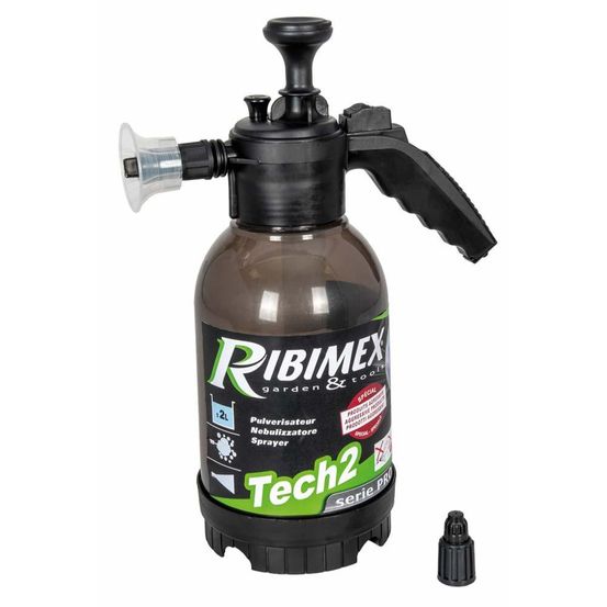 Pulvérisateur 2l à main pression préalable 'tech2' 3 en 1 produits agressifs
