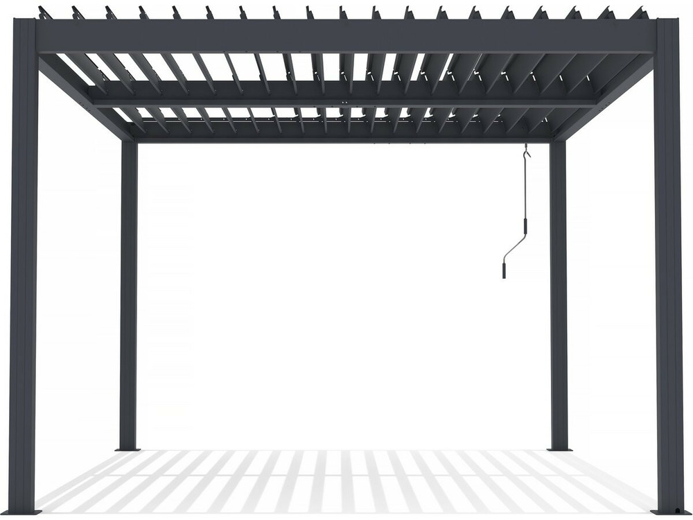 Pergola bioclimatique en aluminium 