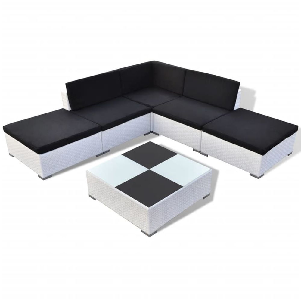 VIDAXL SALON DE JARDIN 6 40-(917616)