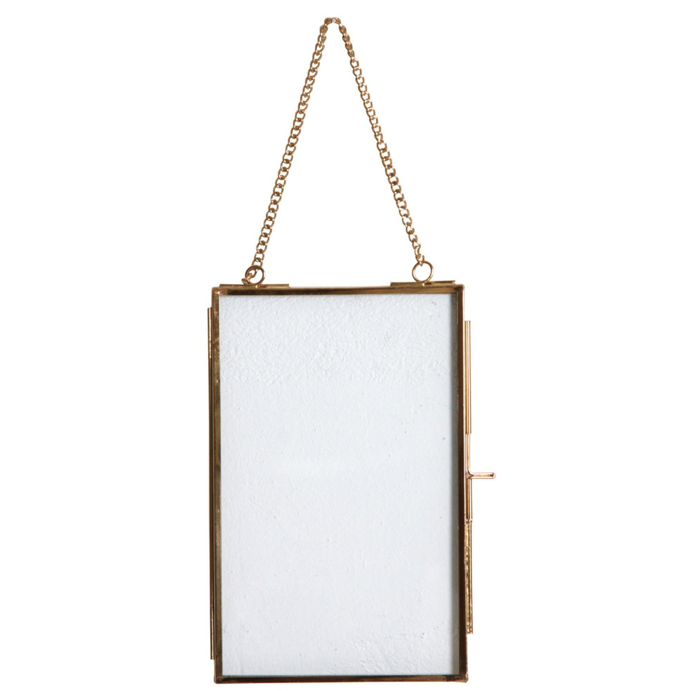 Cadre photo mural en laiton petit modèle