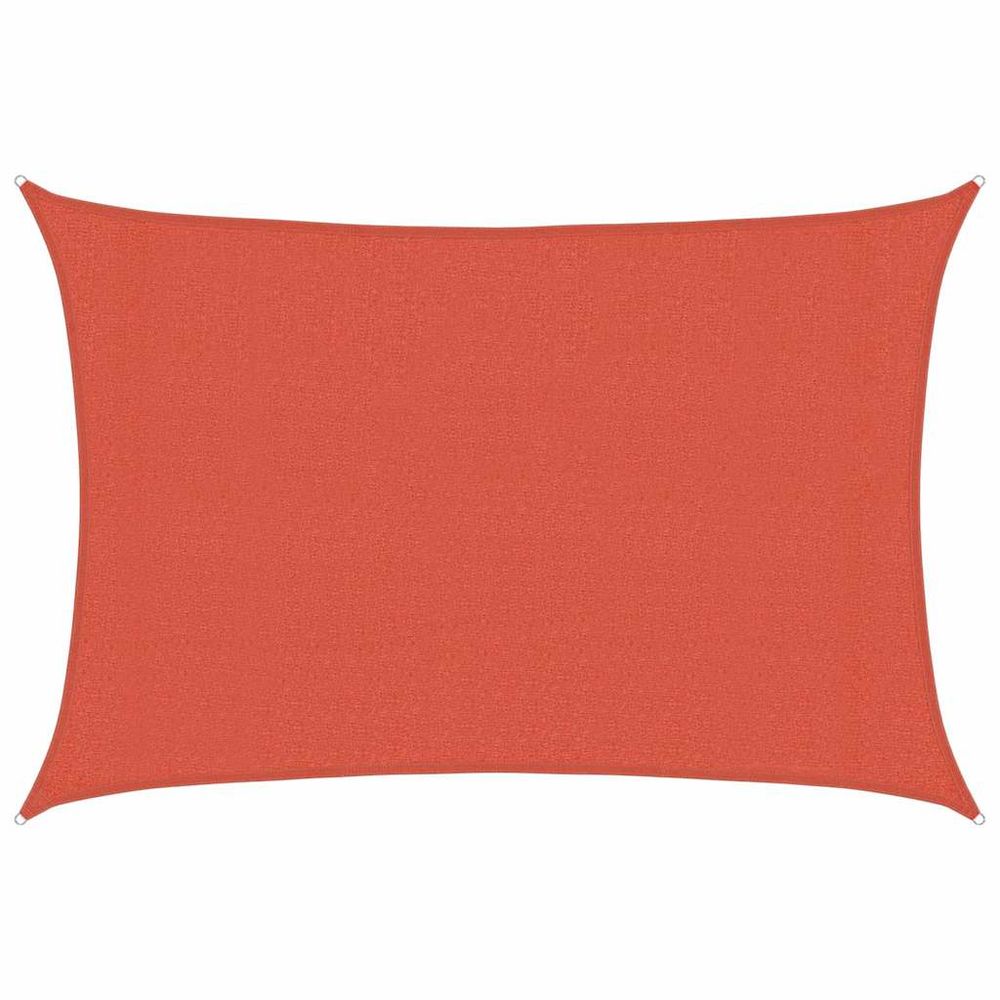 Voile d'ombrage 160 g/m² terre cuite 3x4 m pehd