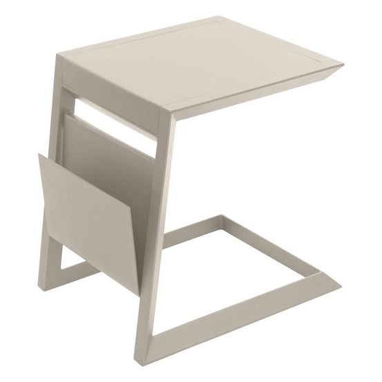 Table d'appoint de jardin carrée