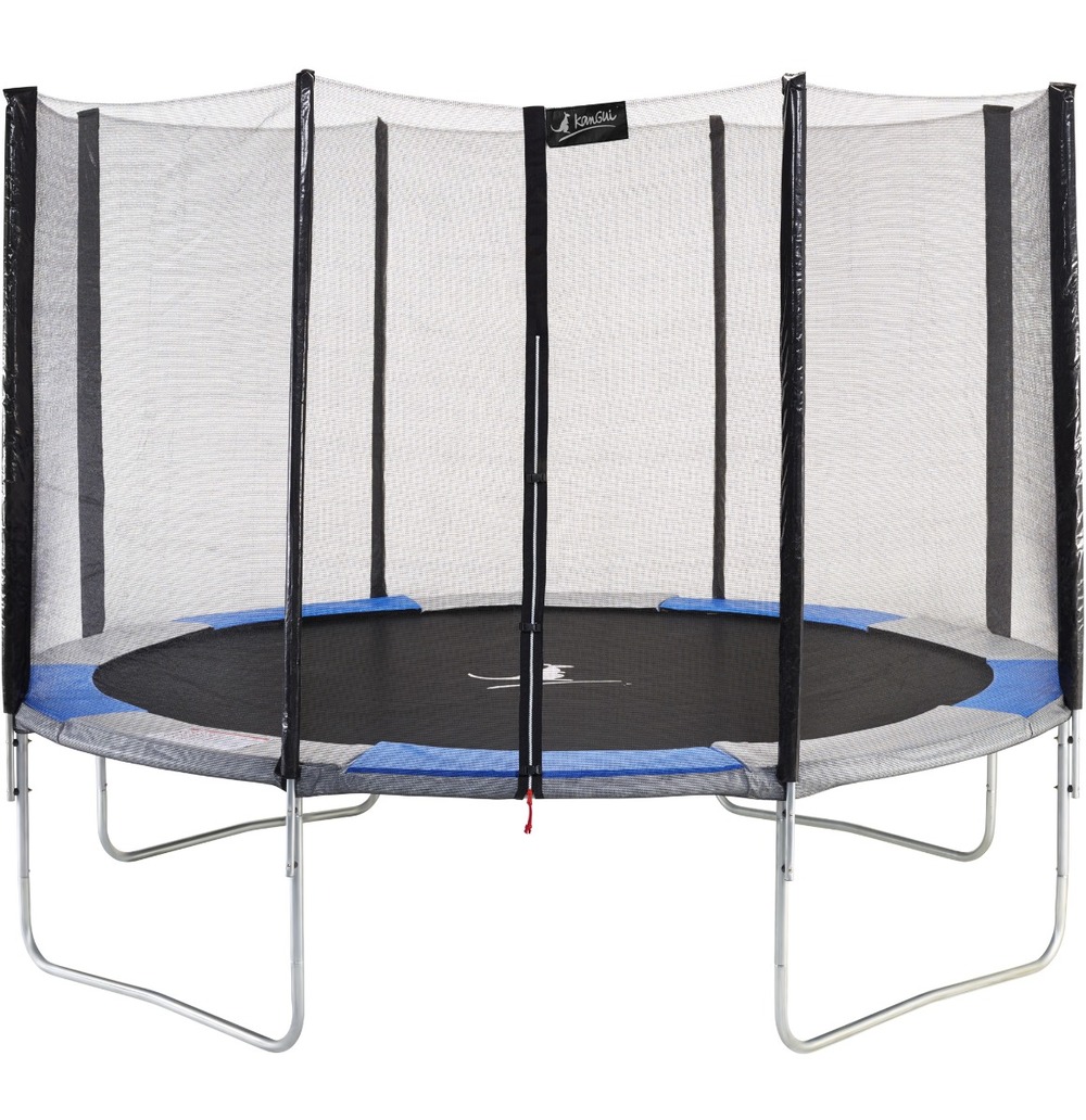 Kangui - trampoline rond ø430cm avec filet de sécurité - ralli 430