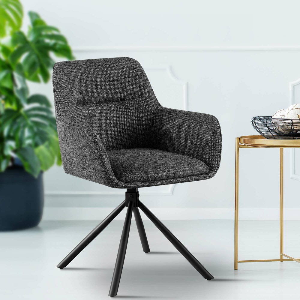 Chaise tipton en tissu