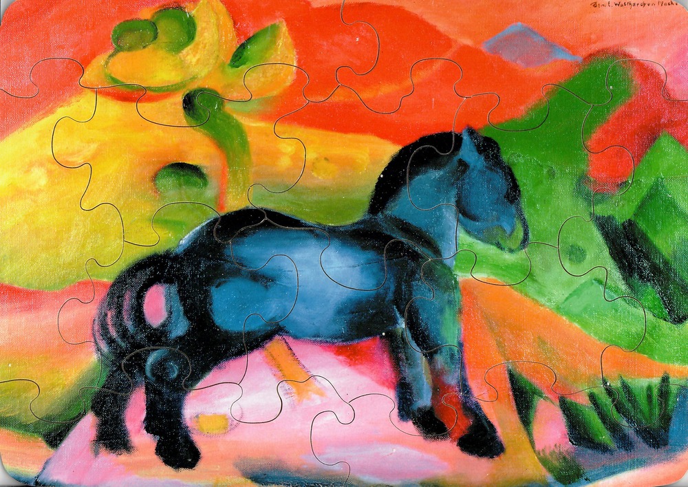 Cheval bleu de franz marc