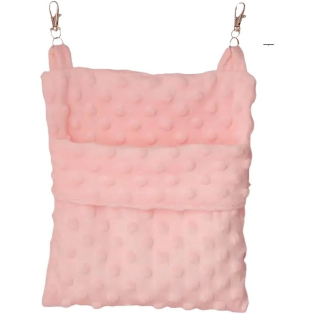 Sacs de couchage pour petits animaux-sac de couchage chaud rose double face