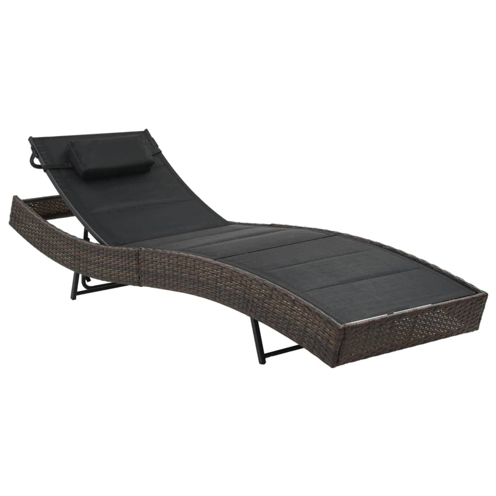 CHAISE LONGUE RESINE TRESSEE 2-(868426)