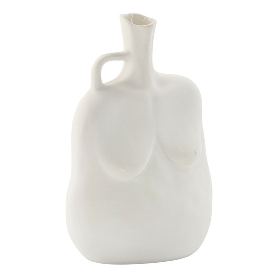 Vase buste en céramique