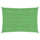 Voile d'ombrage 160 g/m² vert clair 2,5x4 m pehd