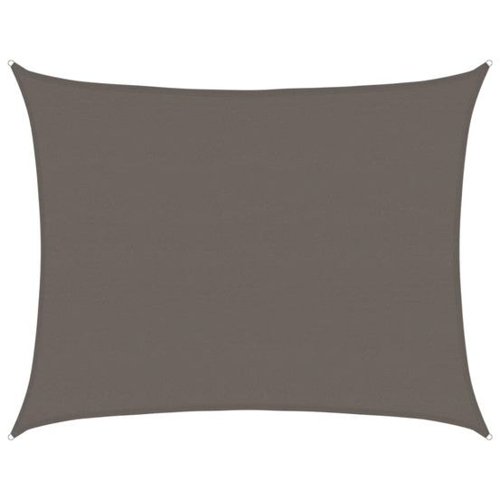 Voile d'ombrage 160 g/m² anthracite 6x7 m pehd