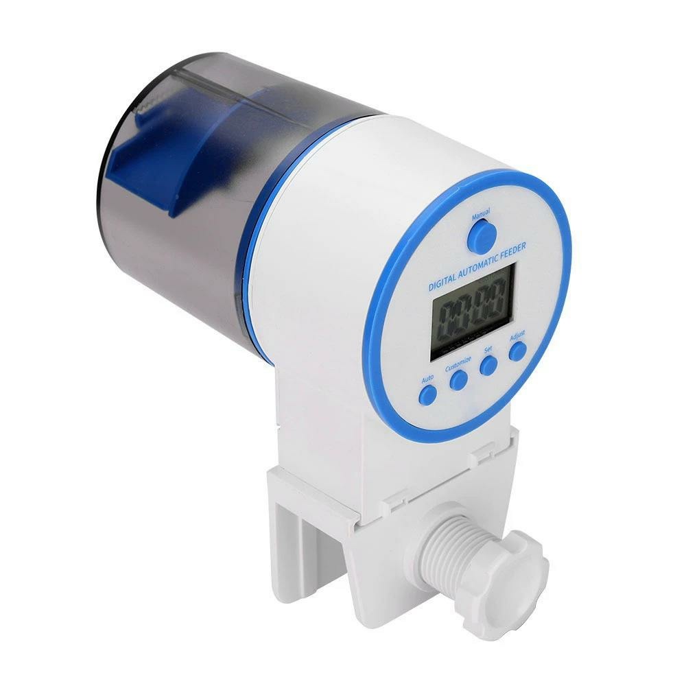 Distributeur automatique de nourriture pour poissons avec minuterie intelligente pour aquarium (poissons rouges et car）