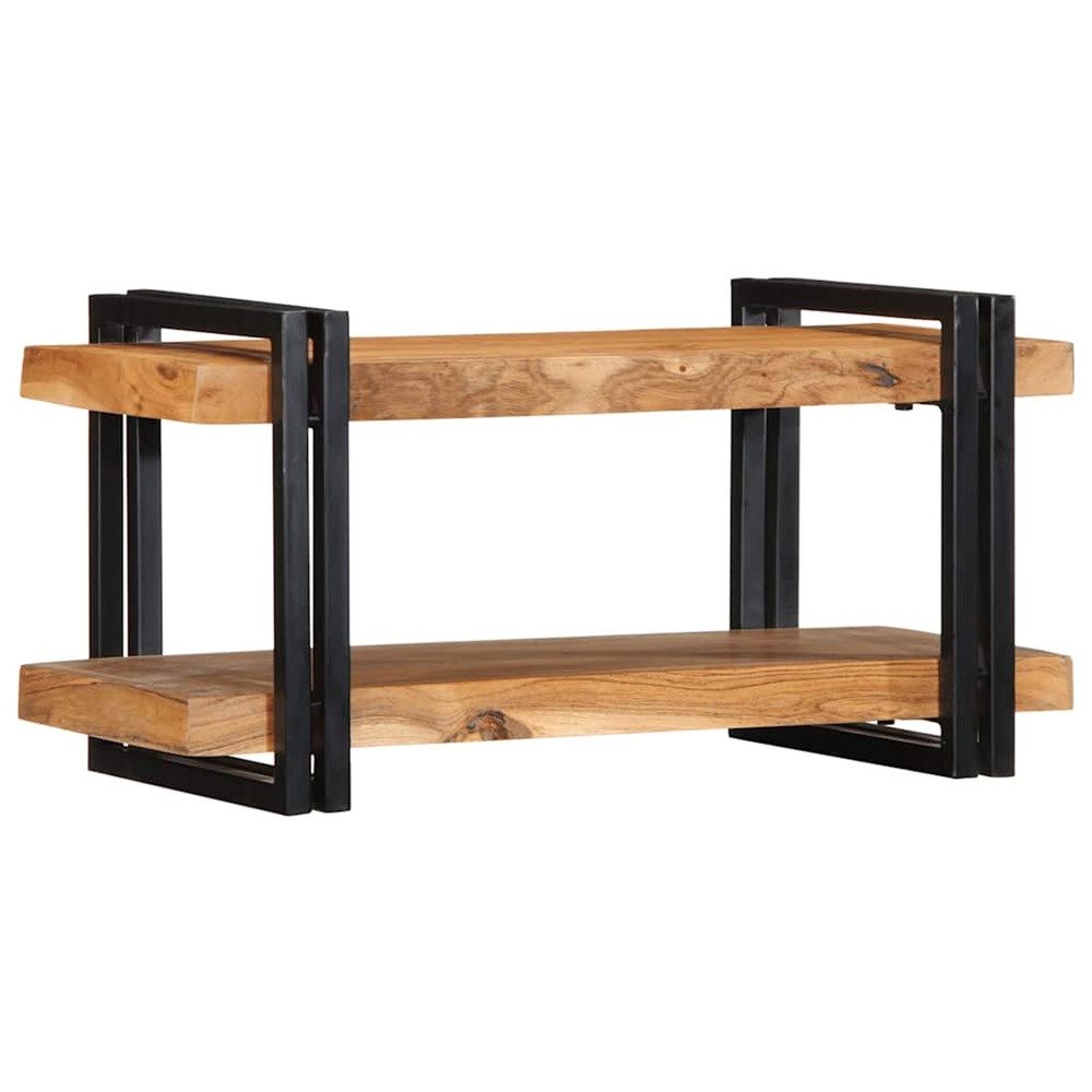 Étagère murale 70x33x35 cm bois massif d'acacia
