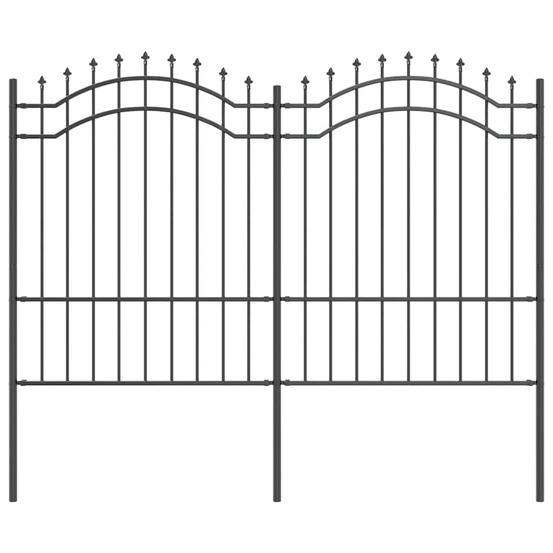 Clôture de jardin woerden gris 240 x 190 cm