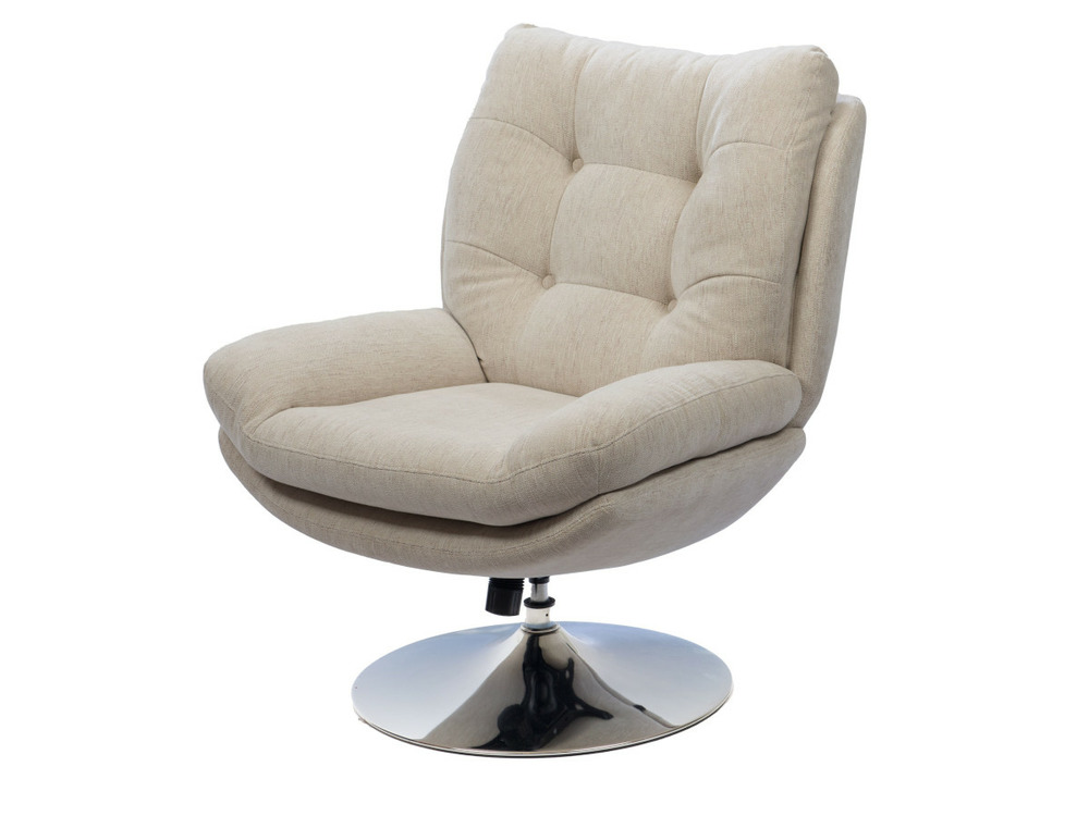 Fauteuil pivotant magnum beige