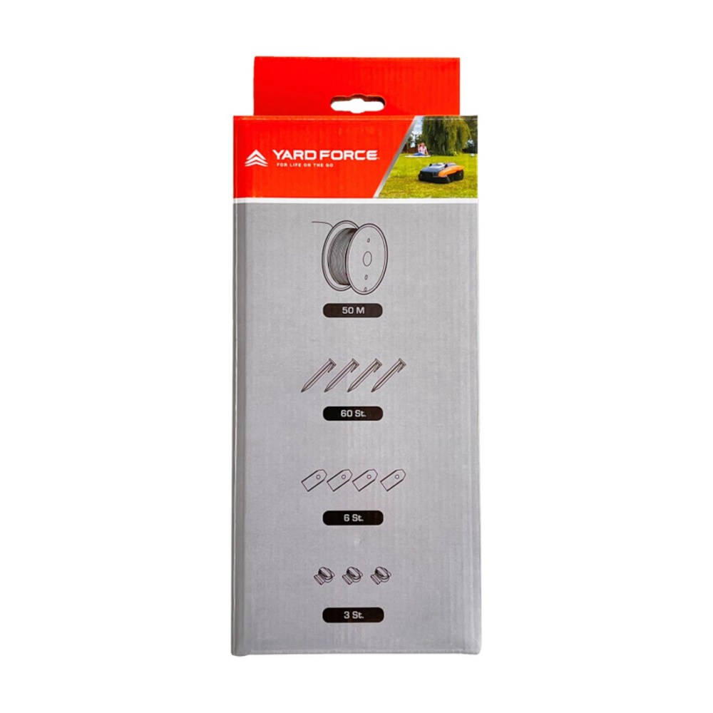 Kit accessoires extension installation pour robot tondeuse powerg 731128