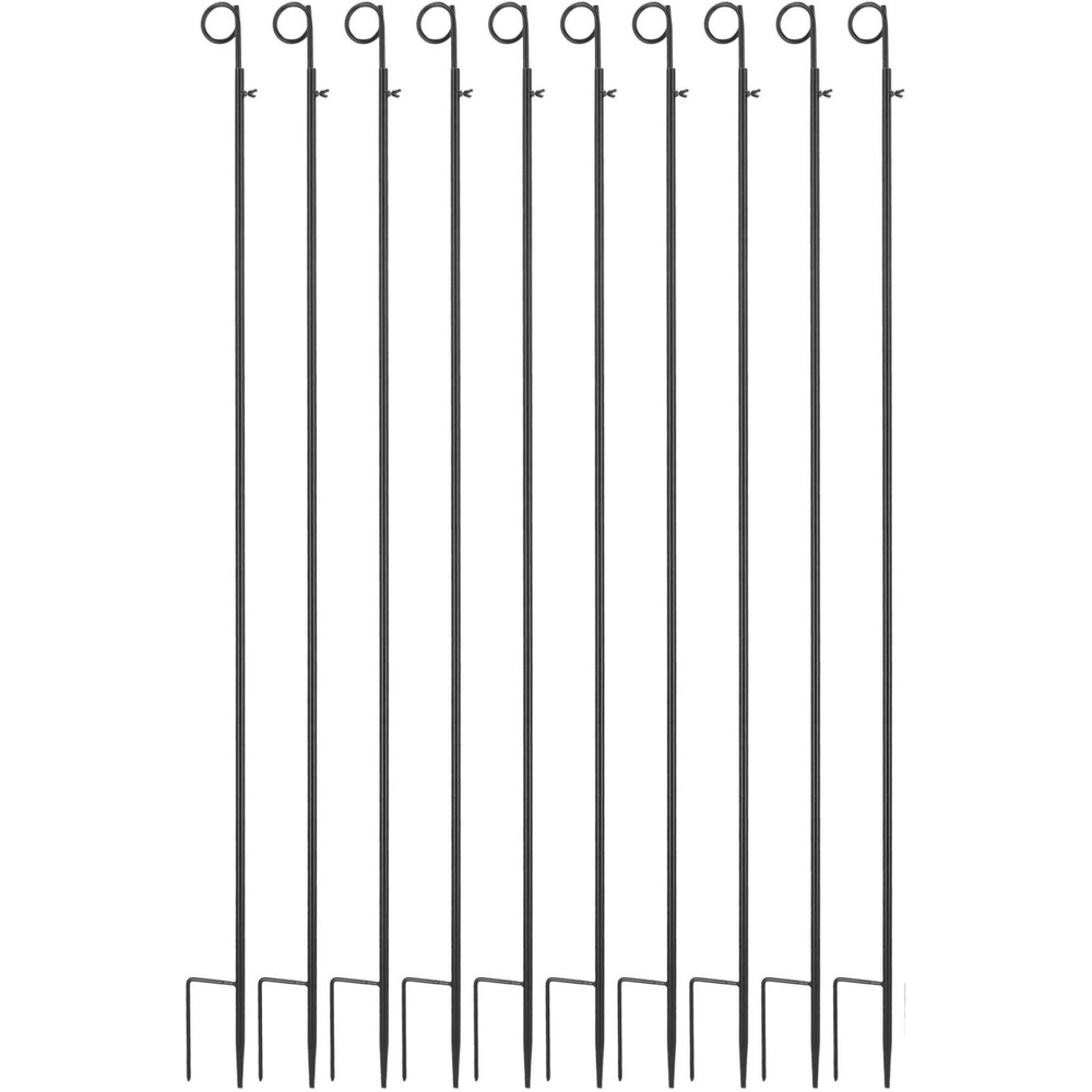 Support pour guirlande et éclairages extérieurs (lot de 10)