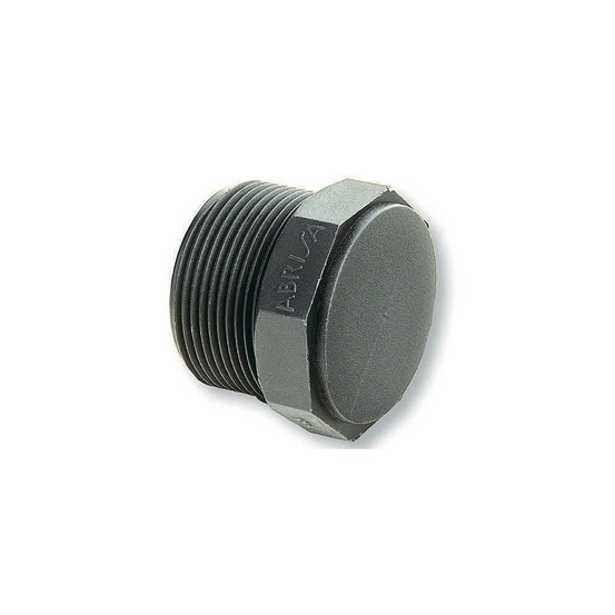 Bouchon mâle fileté en polyéthylène haute densité | large gamme - 2''1/2