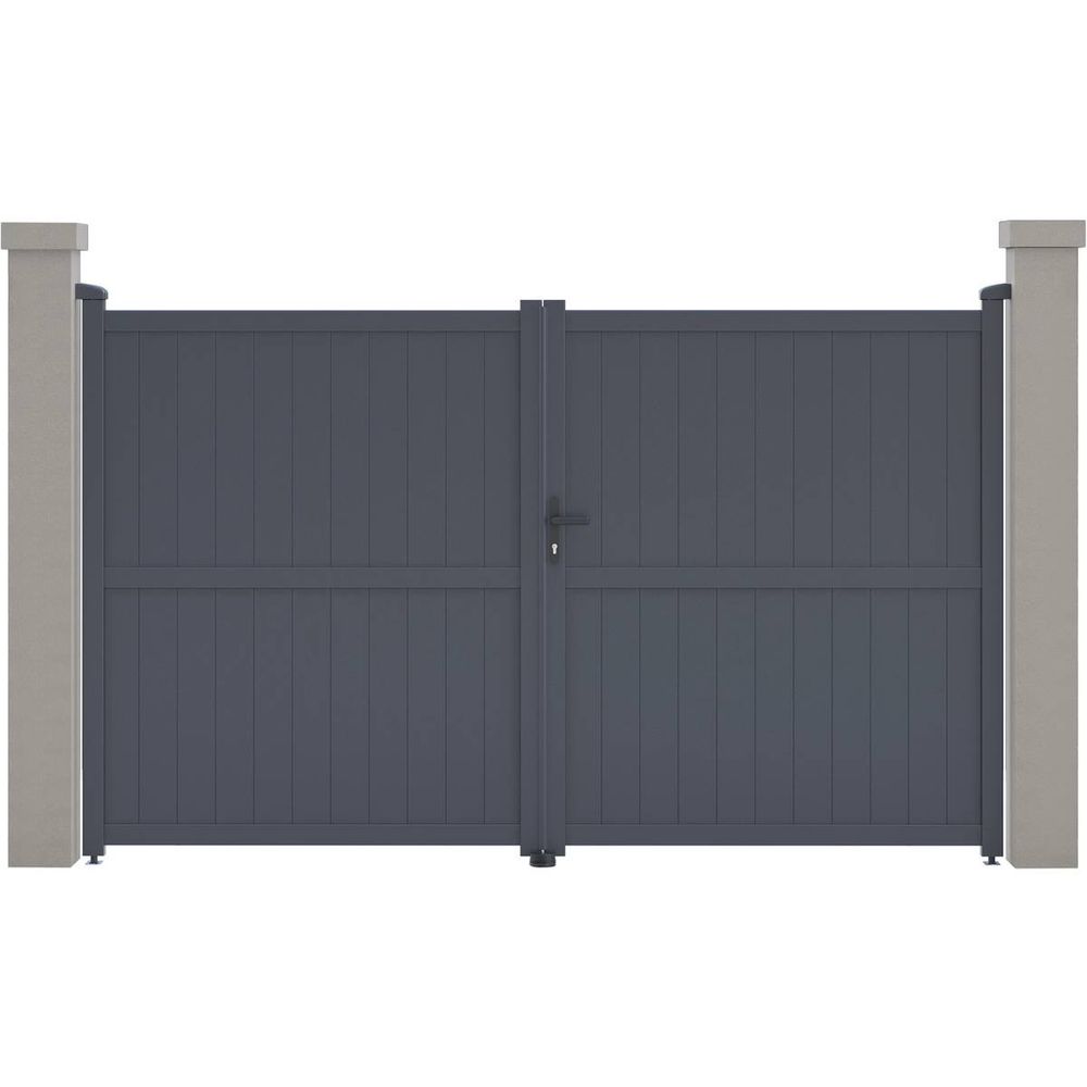 Portail aluminium 