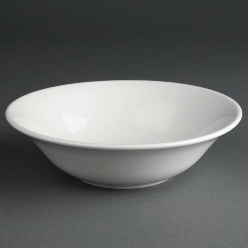 Bols à céréales en porcelaine blanche 153 mm athena - vendus par 12