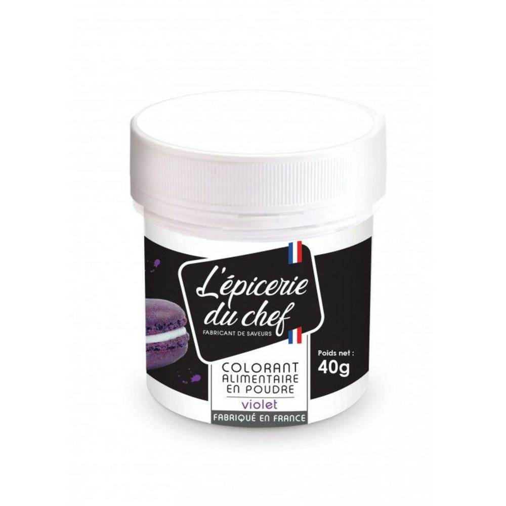 Colorant alimentaire en poudre violet 40 g