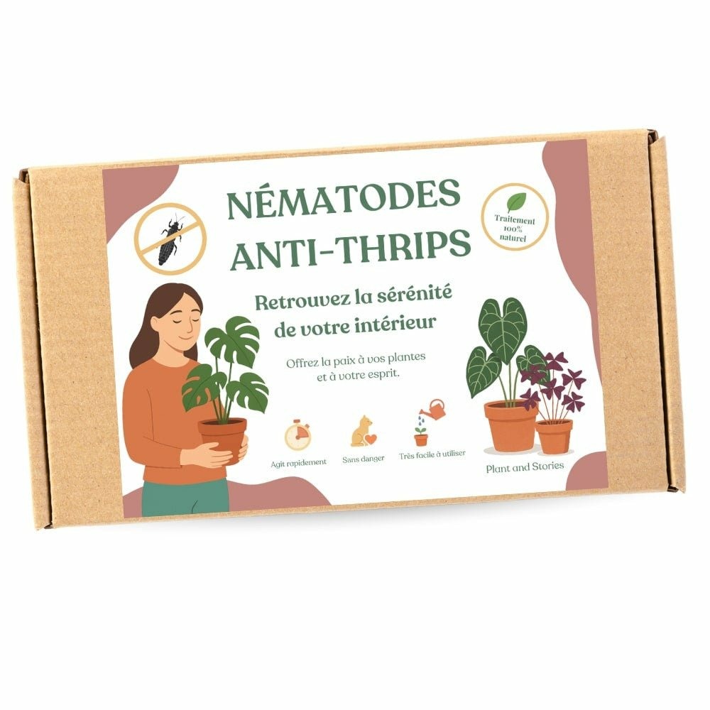 Nématodes carpo - anti thrips - nématodes contre thrips - 5 millions traite jusqu'à 15 plantes - x10 pièges