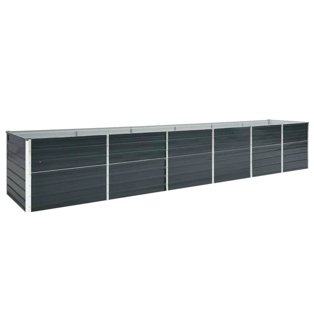 Jardinière surélevé de jardin Acier galvanisé