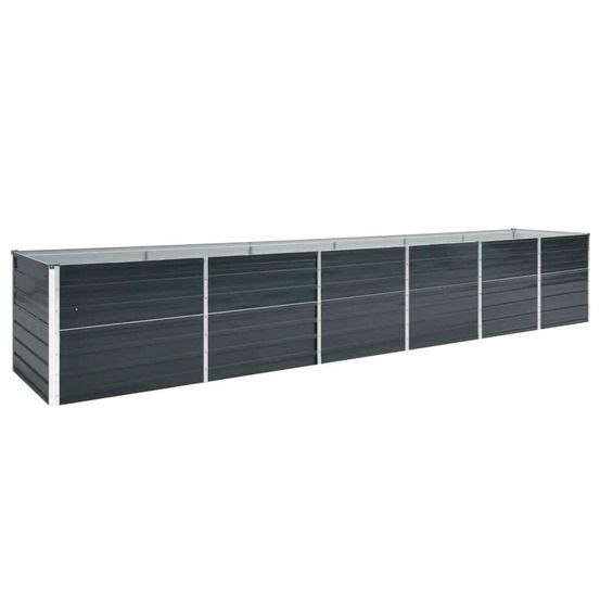 Jardinière surélevé de jardin Acier galvanisé