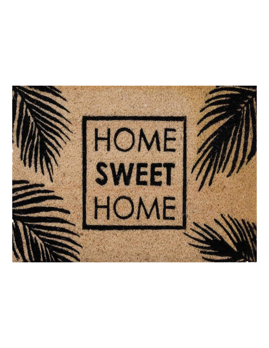 Tapis coco imprimé home sweet home 40 x 60 cm tapis coco imprimé home sweet home 40 x 60 cm - btb