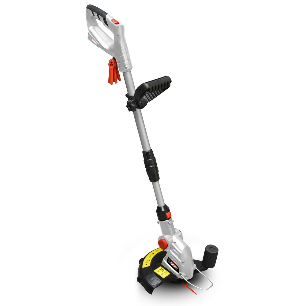 Coupe bordures batterie 20v - x-performer xpcb20li-t - tête de coupe orientable - sans batterie ni chargeur