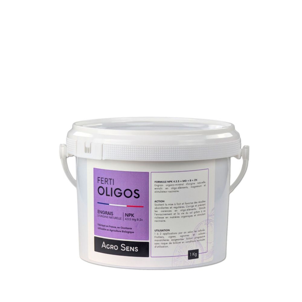Ferti oligos : engrais riche en oligo-éléments - seau 1 kg