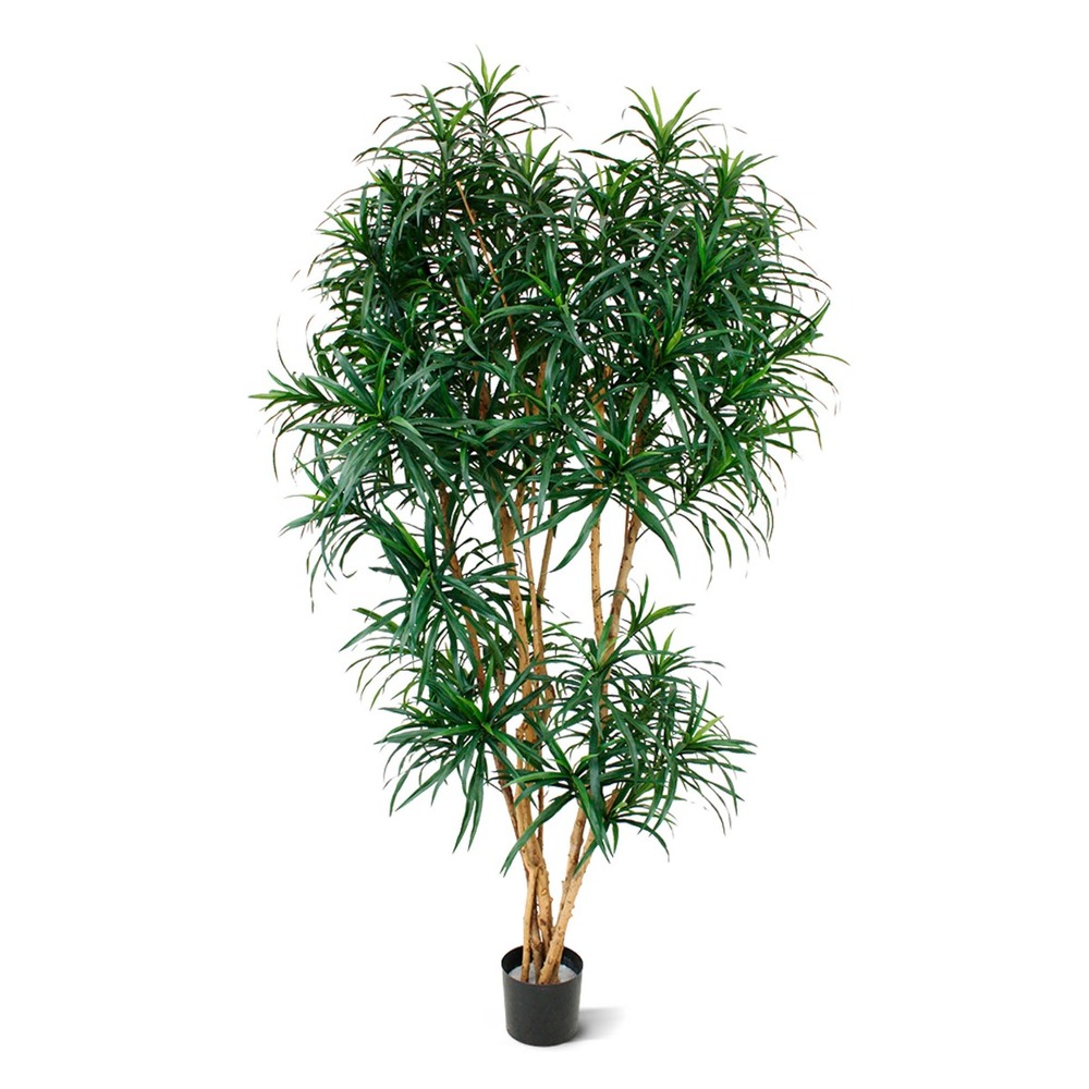 Dracaena reflexa xl arbre artificielle 190 cm vert