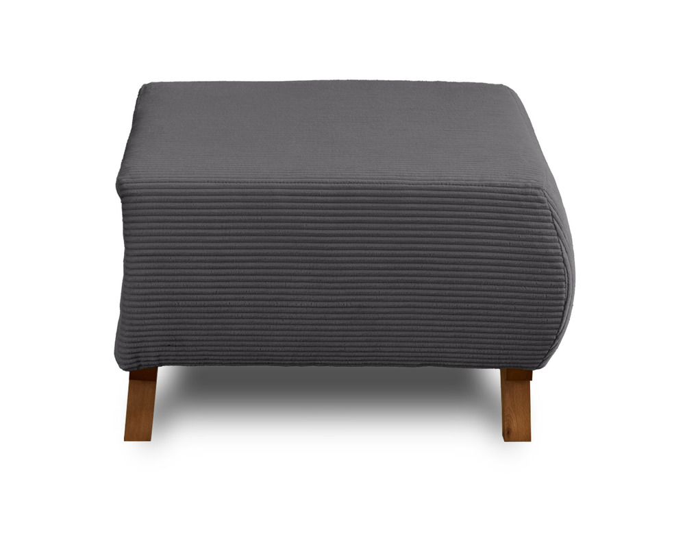 Cristal - pouf modulable - 65 cm - en velours côtelé