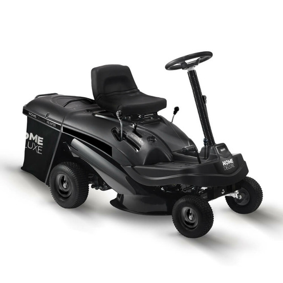Home deluxe - tondeuse à gazon autoportée à essence - reaper noir - puissance moteur 4,5 kw (6,5 cv) - bac de ramassage 150 litres -