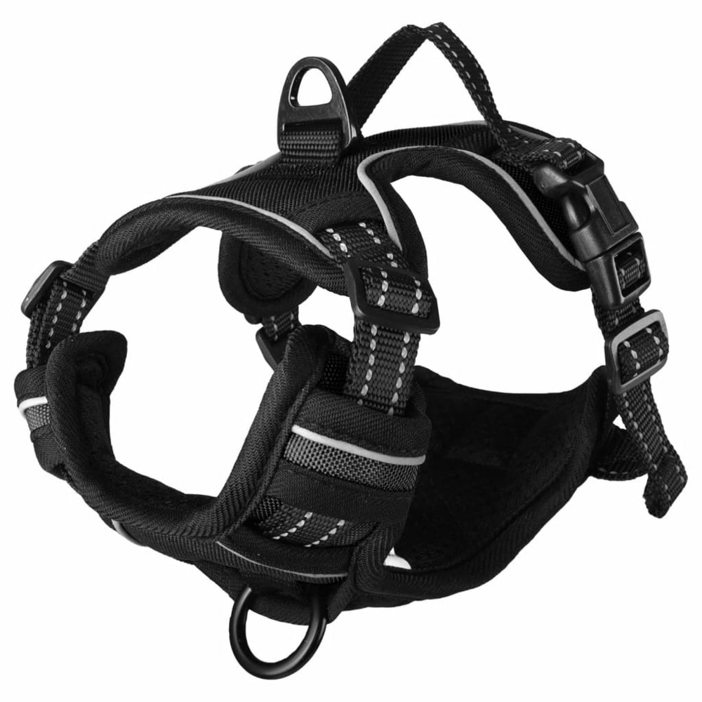 Harnais pour chiens balou noir xs 30-45 cm 15 mm