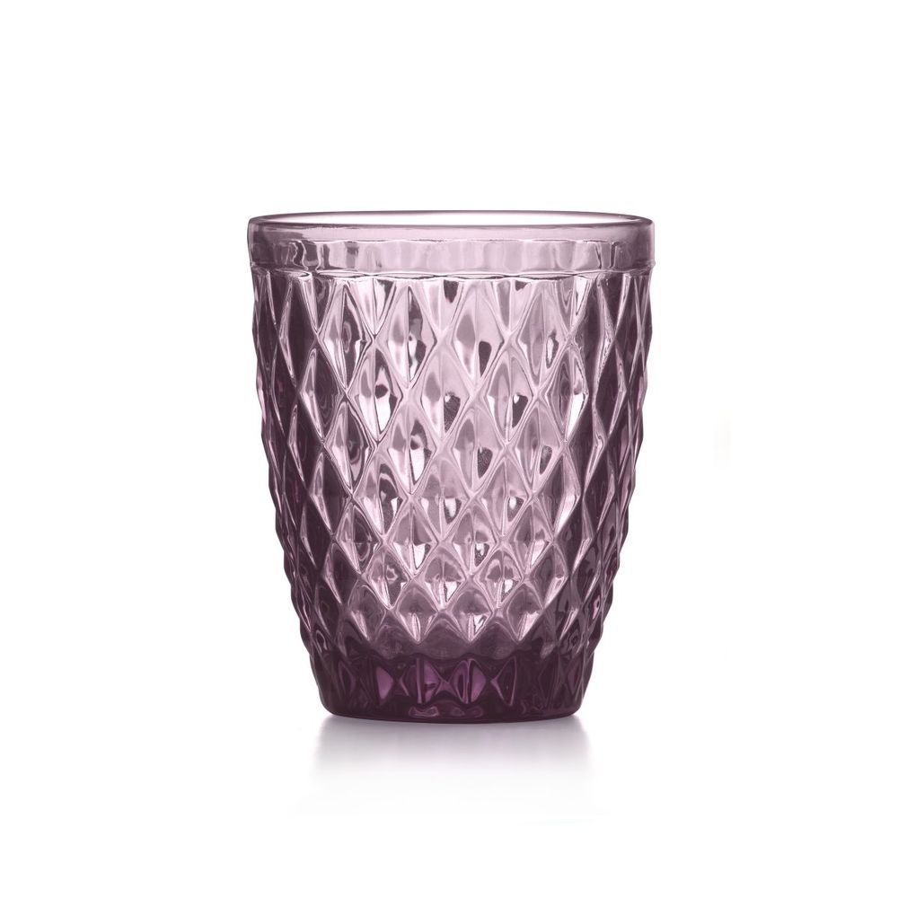 Diamond pourpre - 6 gobelets 22 cl