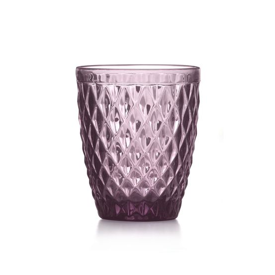 Diamond pourpre - 6 gobelets 22 cl