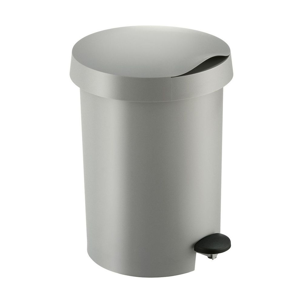 Poubelle à pédale 5l zodiac gris