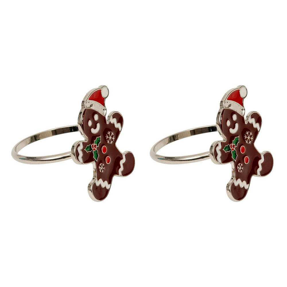 Lot de 2 ronds de serviette 