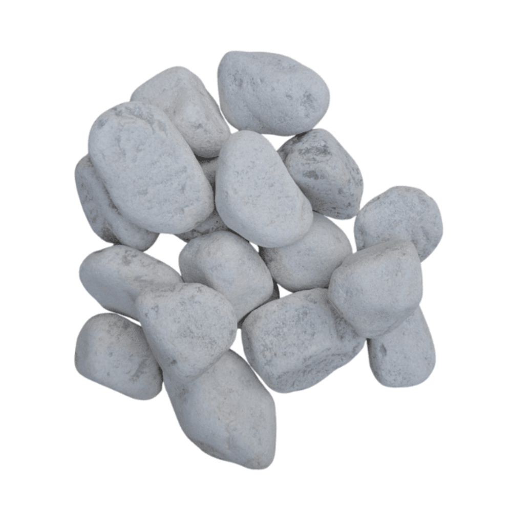 Galet blanc 60/100 mm – big bag +/- 800 kg – 5 m²