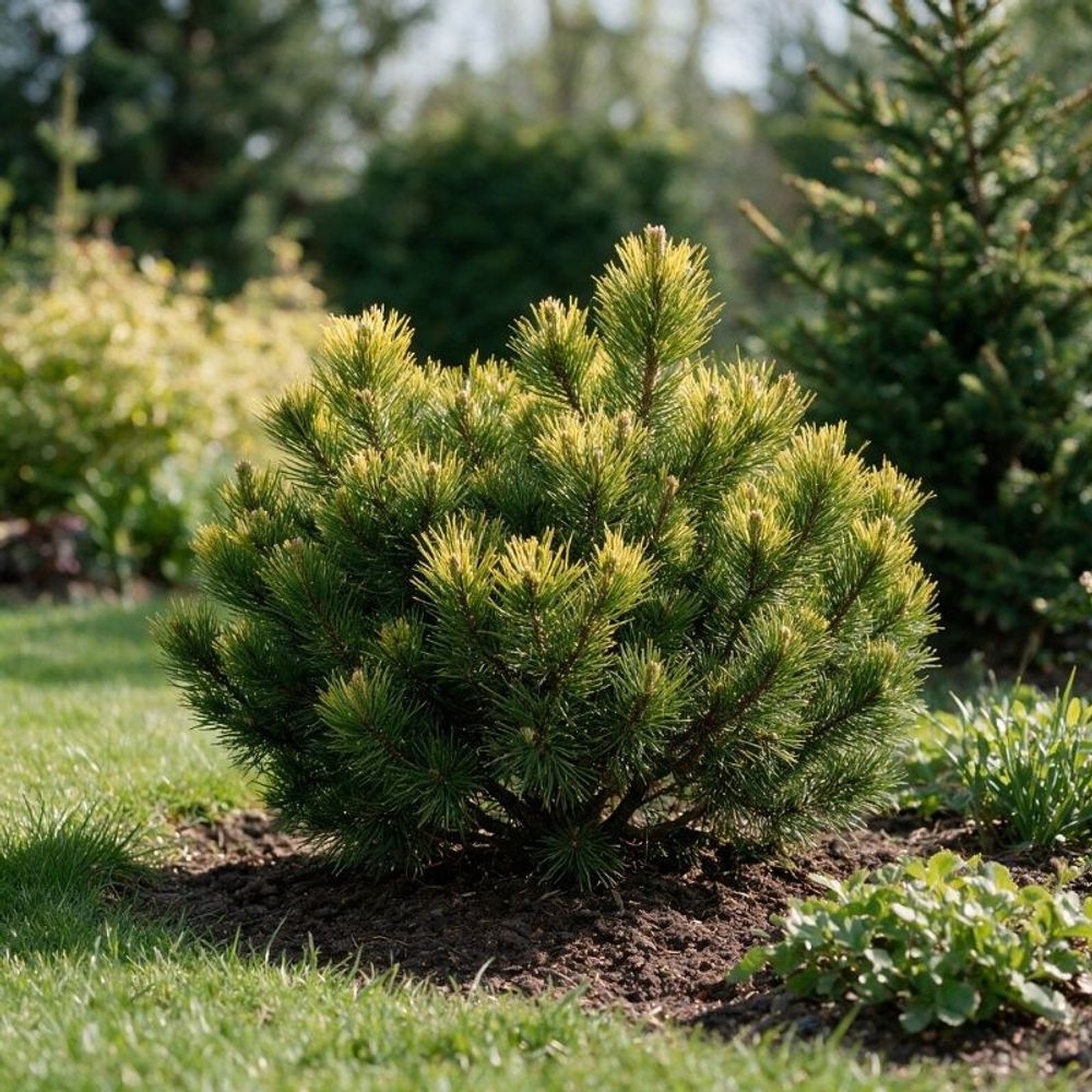 Pin mugo carsten - pinus mugo carsten (carstens wintergold) 20/30cm pot 2,5l