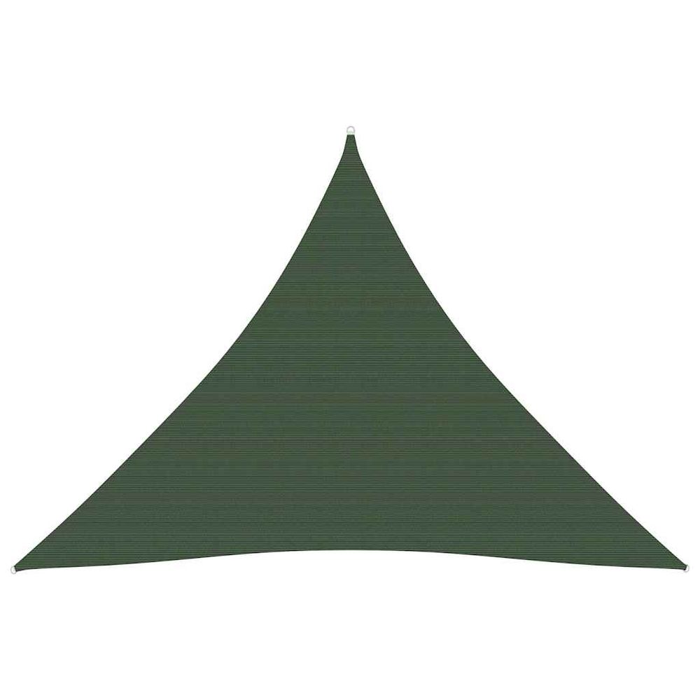 Voile d'ombrage 160 g/m² vert foncé 5x5x5 m pehd