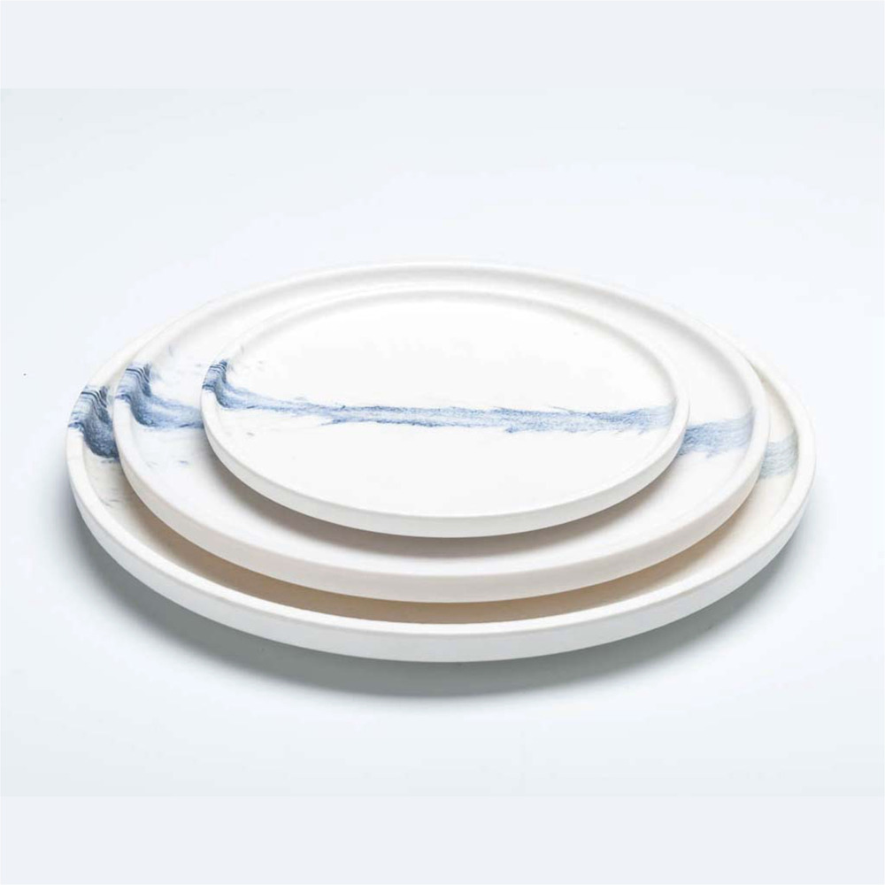 Assiette mélamine ronde elégante ø 20 à 31 cm - pujadas