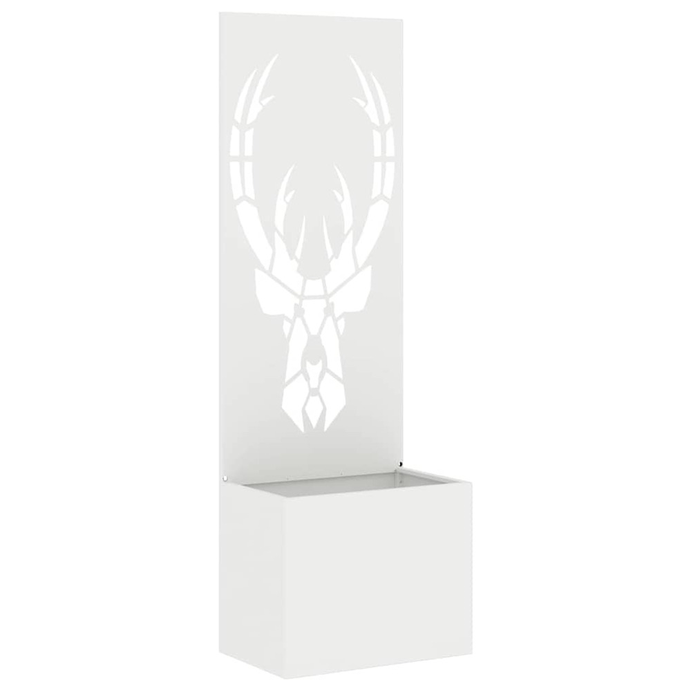 Écran de confidentialité de jardin blanc 50 x 140 cm