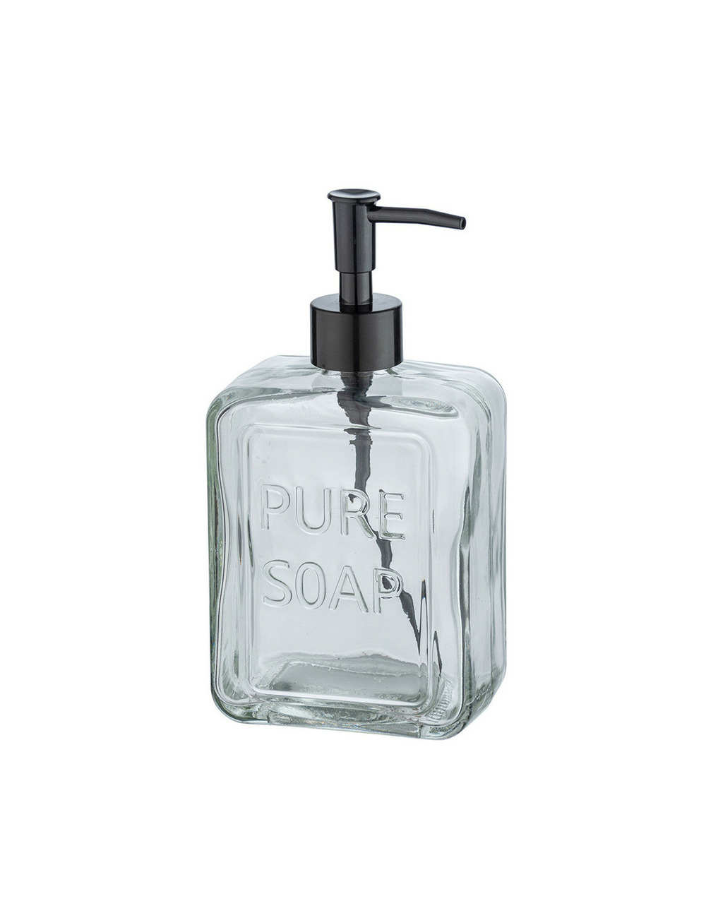 Pure soap distributeur de savon transparent 24714100 wenko
