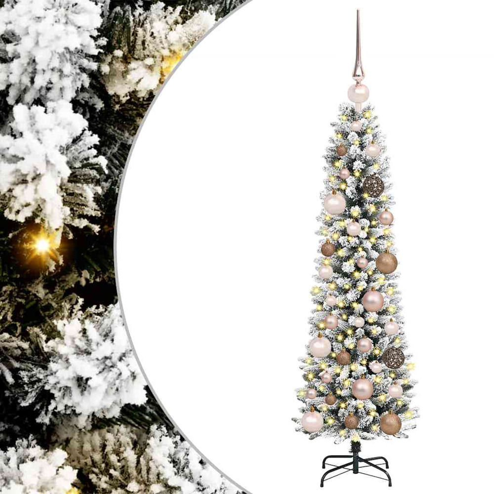 Sapin de noël artificiel blanc 120 cm pvc, métal et plastique